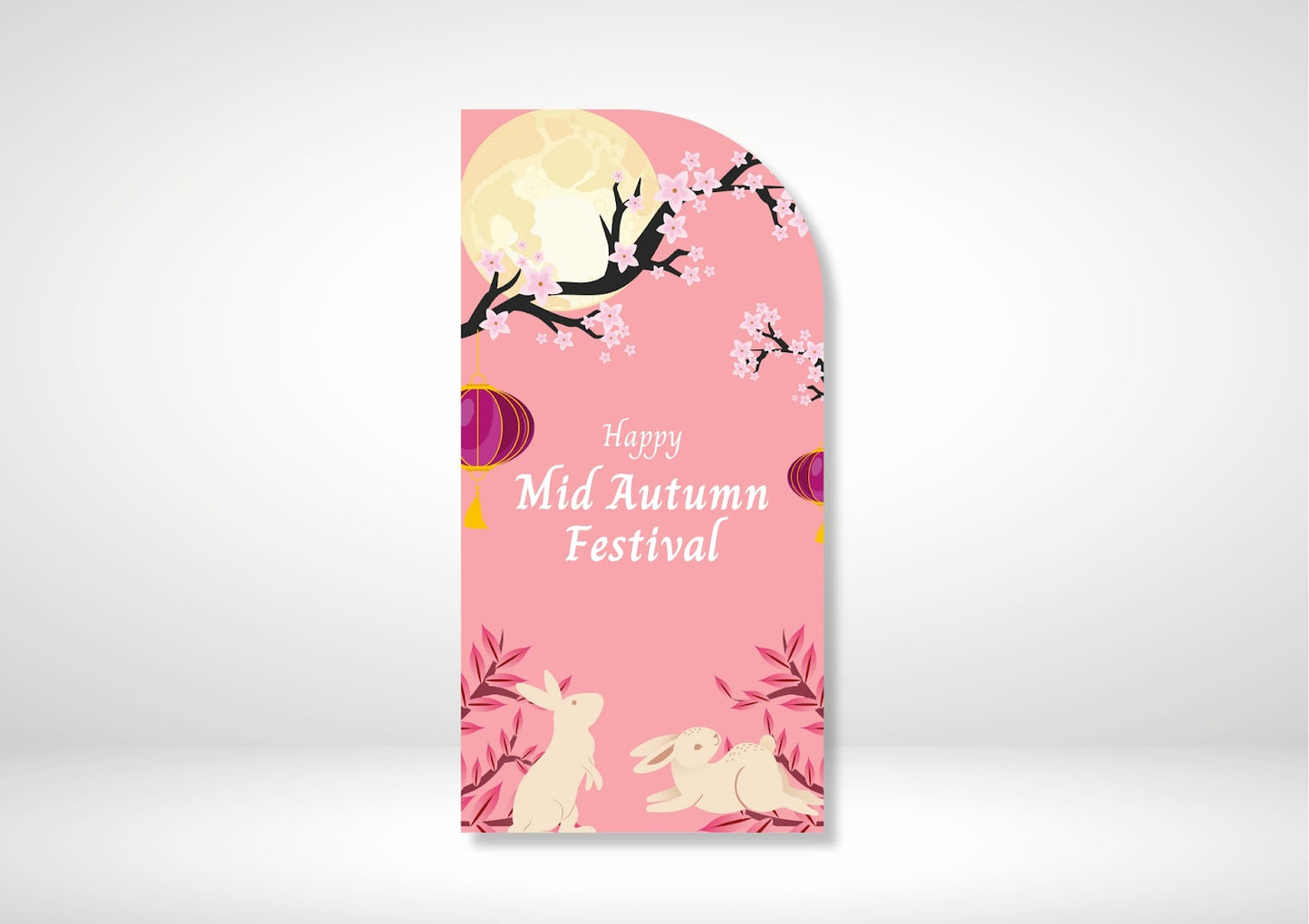 Pink Sakura Festive Backdrop