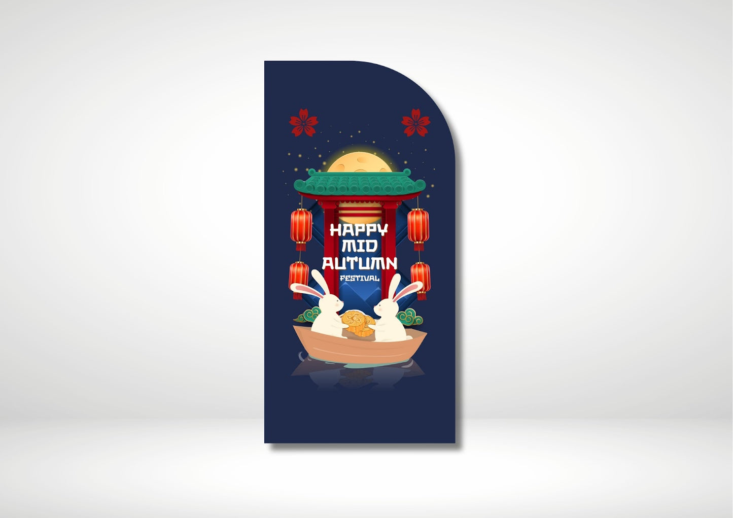 Lantern Festive Backdrop
