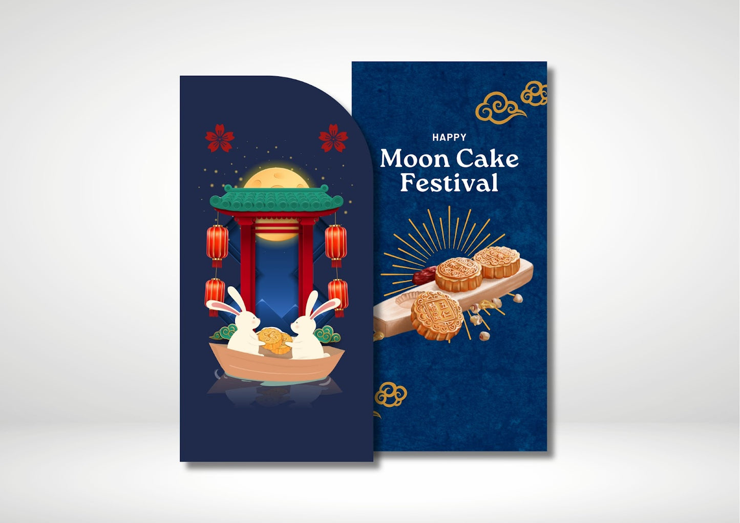 Lantern Festive Backdrop